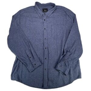 Rails Men's XXL Blue Classic Button Down Flannel Long Sleeve Shirt
